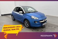 Opel Adam 1.4 87hk Pano Halvskinn Farthållare