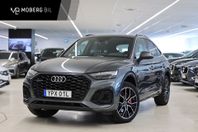 Audi Q5 Sportback 55 TFSI E S-Line 367hk Svart Optik B&O B-K