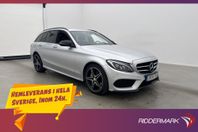 Mercedes-Benz C 220 T d 4M AMG Burmester Värmare Skinn Drag