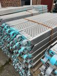 Begagnade aluminiumplank HAKI byggnadsställningar
