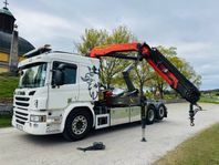 Scania P450 6x2 Kranväxlare 23.000 mil Euro6