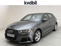 Audi A3 2.0 TFSI SB Quattro 190hk S-Line Cockpit Navi