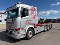 LASTVÄXLARE SCANIA R490 TRIDEM PLOGUTRUSTAD