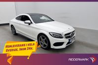 Mercedes-Benz C 200 Coupé 184hk AMG Burmester Pano Kamera