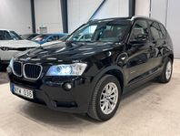 BMW X3 XDRIVE20D STEPTRONIC 184HK DRAG SKINN XENON PDC BT