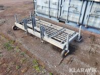 Gårdsharv för traktor galvad
