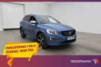 Volvo XC60 D4 AWD R-Design Panorama H/K VOC Värmare Kamera