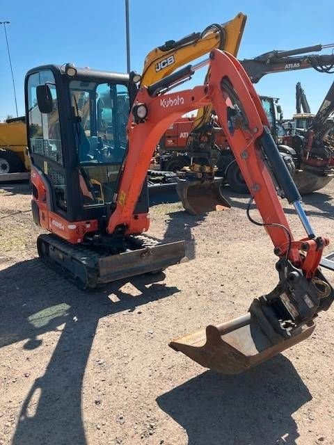 Kubota Minigrävare med traile...