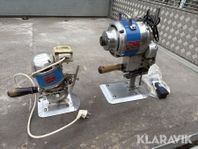 Skärmaskiner 2 st Eastman Bluestreak & Lightn
