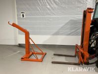 Pallyft med storsäckskrok för trepunktslyft