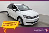 Volkswagen Touran TSI 150hk 7-Sits Backkamera CarPlay