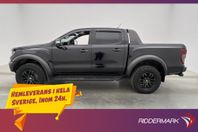 Ford Ranger Raptor 213hk 4WD Kamera Drag D-Värmare Navi MOMS