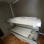 Solarium med tillbehör, inredning m.m.