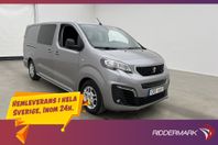 Peugeot e-Expert CrewVan L3 136hk Kamera CARPLAY 5-Sits Moms