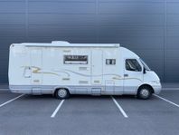 Fiat Mobilvetta 195l  Helintegrerad  fukt & gasoltestad, Ny