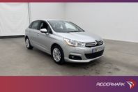 Citroën C4 1.6 VTi 120hk Sensorer Farthållare Två-Brukare