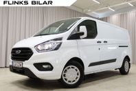 Ford Transit Custom L2 130HK Automat Dubbeldörr 1Ägare Moms