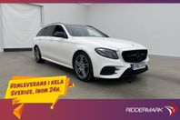 Mercedes-Benz E 220 T d AMG Pano Widescreen 360° Dragkrok
