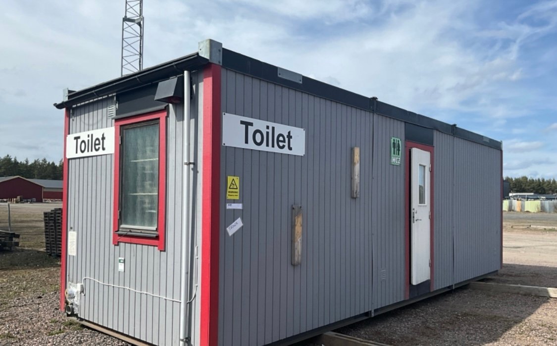 WC bod med 3 st wc, enkel att...