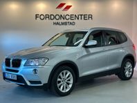 BMW X3 xDrive20d 184hk Automat, Drag|Navi|Ny servad