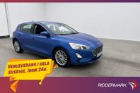 Ford Focus EcoBoost 1.0 125hk Titanium Sensorer Rattvärme