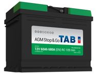 Startbatteri AGM Stop & Go