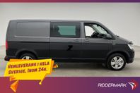 Volkswagen Transporter Kombi L2 4M Värm El-Dörr Diff CARPLAY