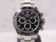 Rolex Daytona Stål - Svart - 116500LN - 2017