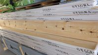 Furu Golv 32x205 mm  Massivt  Ändspont B-sort  349:-/m2