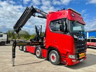 Scania S650 8x4 kranväxlare | Hiab 358 | euro 6 | bör ses