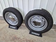 VW Typ1 Buss kompletta hjul "356" 5X205