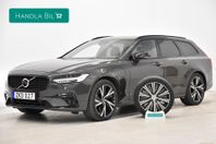 Volvo V90 Recharge T6 AWD R-Design H/K Drag SoV-Hjul Moms 35
