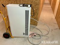 Avfuktare SET 2501 T för poolanläggning