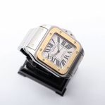 Cartier Santos 100 XL | 18k Gulguld och stål