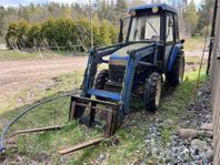 Traktor Luzhong med 5 tillbehör