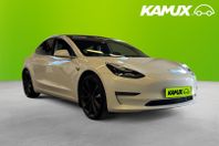 Tesla Model 3 Performance Pano Svart skinn 510hk