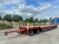 Goldhofer maskinsläp | 5 axlat | 12 meters