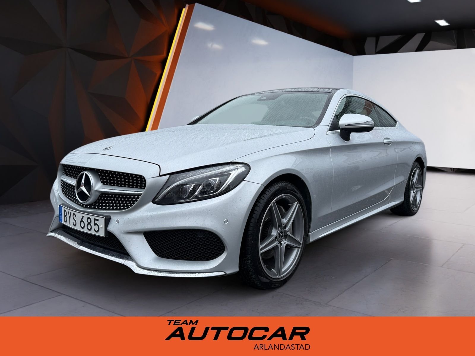 Mercedes-Benz C 220 d Coupé 4MATIC 9G-Tronic, 170hk, 2018