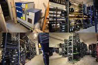 Kompressor, Rack, Pallställ & Förvaringsställ