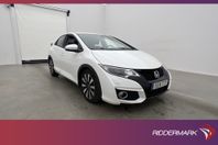 Honda Civic 1.8 i-VTEC 142hk Sport Kamera Farthållare