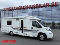 Adria Coral S 670 SLT Långbäddar med badrum bak