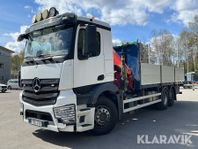 Kranbil / Brädgårdsbil Mercedes-Benz Antos me