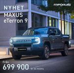 Maxus E-Terron 9 Upp till 430 km 436HK Räckvidd Premiär!!