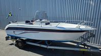 Finnmaster 6000 Offshore 150 hk Evinrude Ny servad