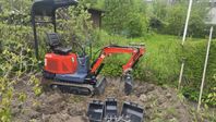 Minigrävmaskin 800kg