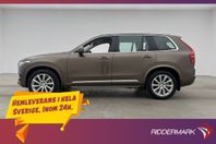 Volvo XC90 D5 AWD Inscription 7-Sits Pano VOC Värm B&W HUD
