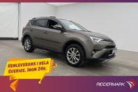 Toyota RAV4 Hybrid 2.5 AWD 197hk Kamera Dragkrok Skinn Navi