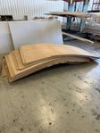 Parti massonit 244x122cm 77st