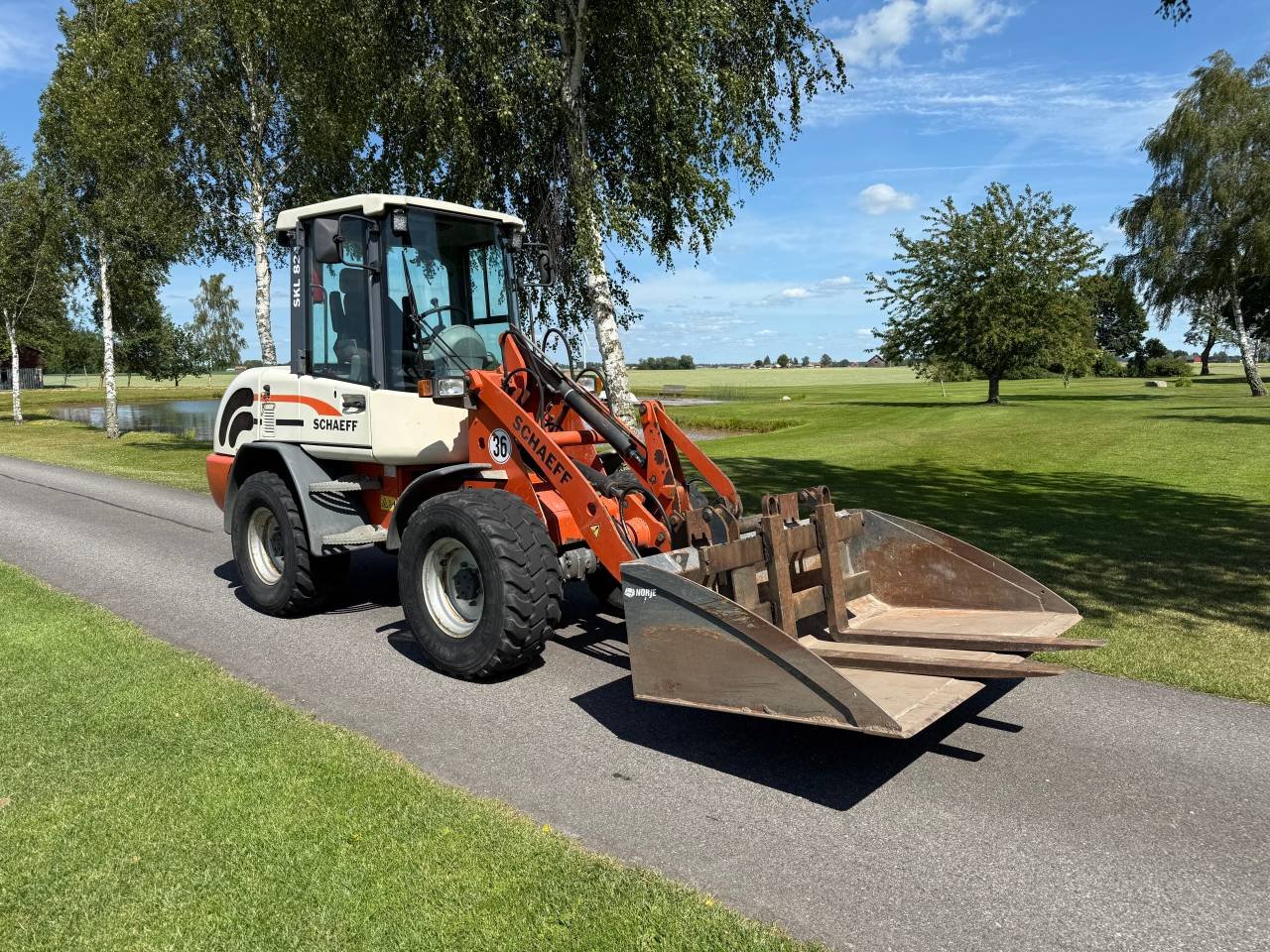 Terex Schaeff 824 SKL Snabbgå...