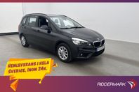 BMW 218 i Gran Tourer Advantage Drag Rattvärme P-Sensorer